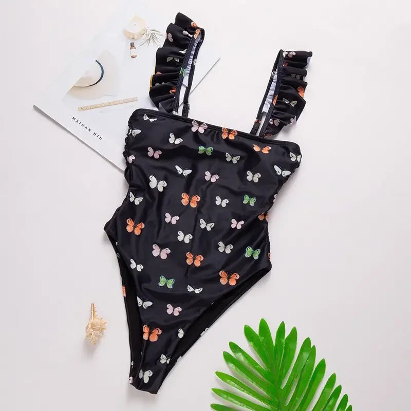 All The Frills Ruffled Monokini