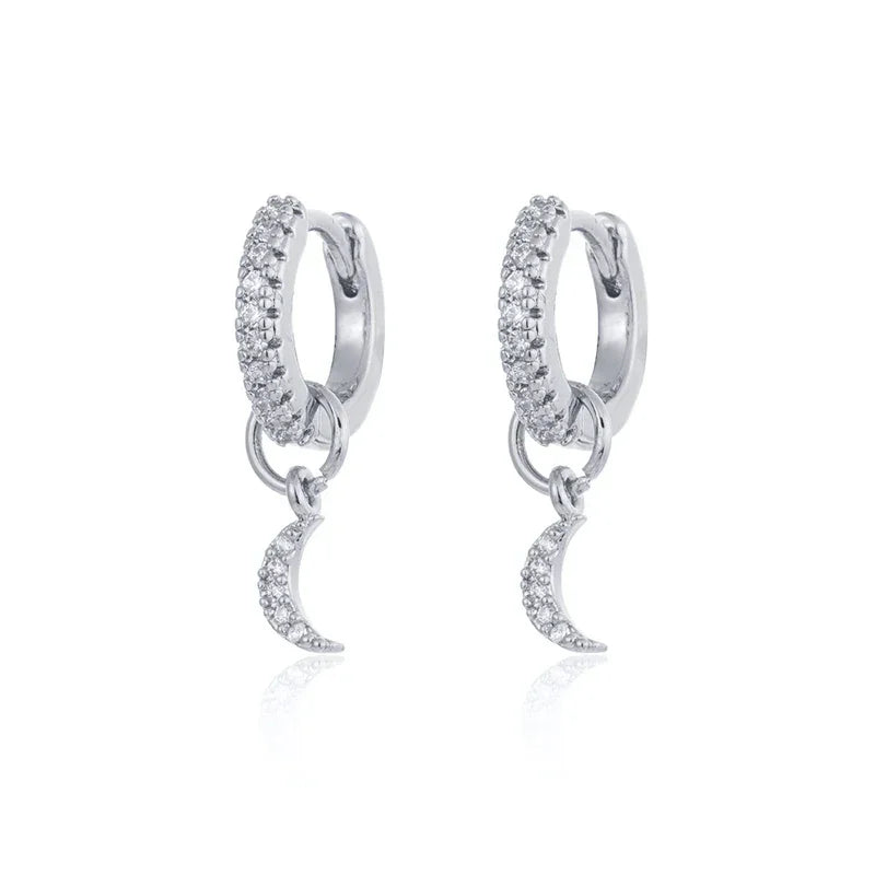 Cubic Zirconia Fashion Stud Earings (Mix and Match)