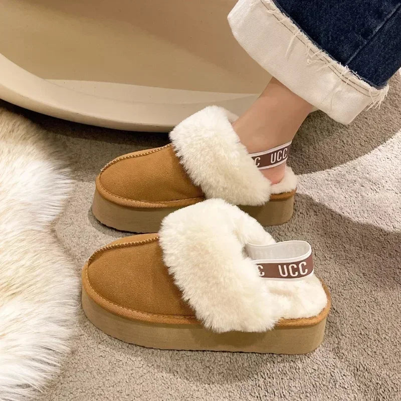 Women's Platform Slippers