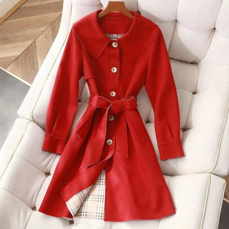Classic Long Suede Jacket