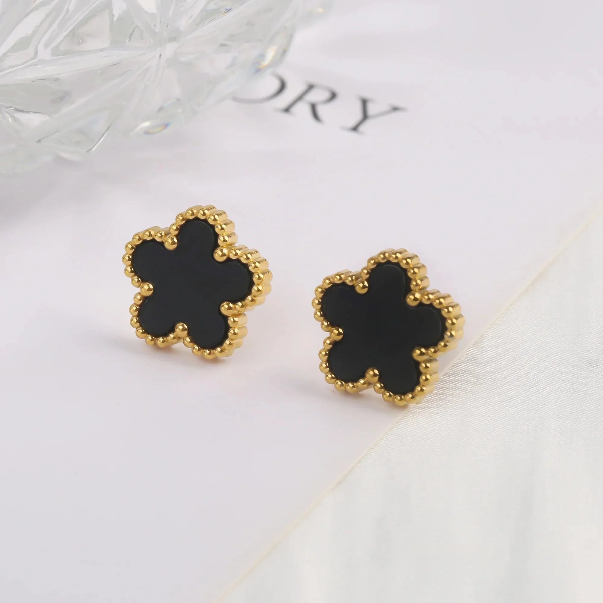 Hot Sale Stainless Steel Laser Five Leaf Flower Petal Adjustable Clover Bracelet Classic for Woman Girl Brand Jewelry Party Gift