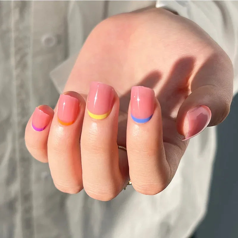Romantic Heart Wearable Nail Art