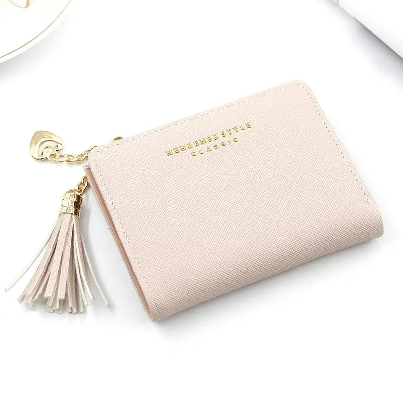 Women's Wallet Short Women Coin Purse Fashion Wallets For Woman Card Holder Small Ladies Wallet Female Hasp Mini Clutch For Girl