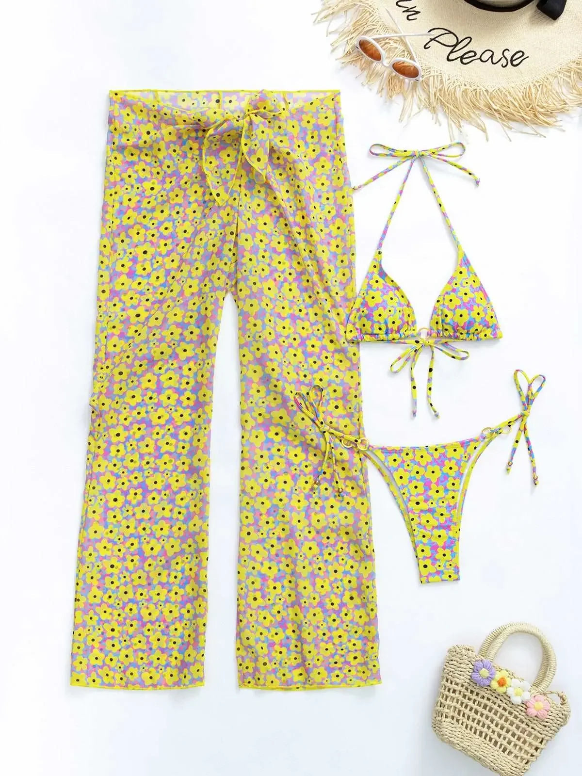 Maui Hottie 3Pc Bikini Set