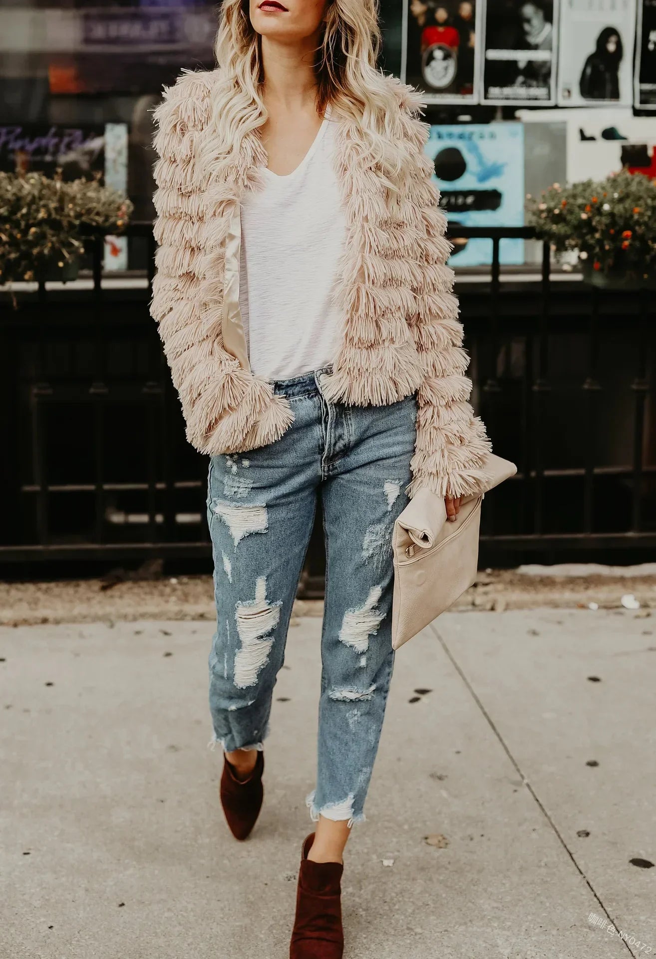 Farrah Faux Fur Coat