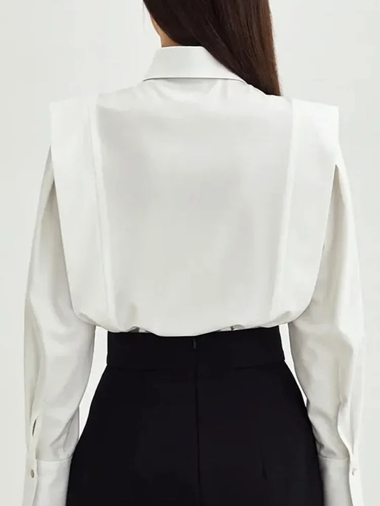 Autumn Office Aesthetic Blouse