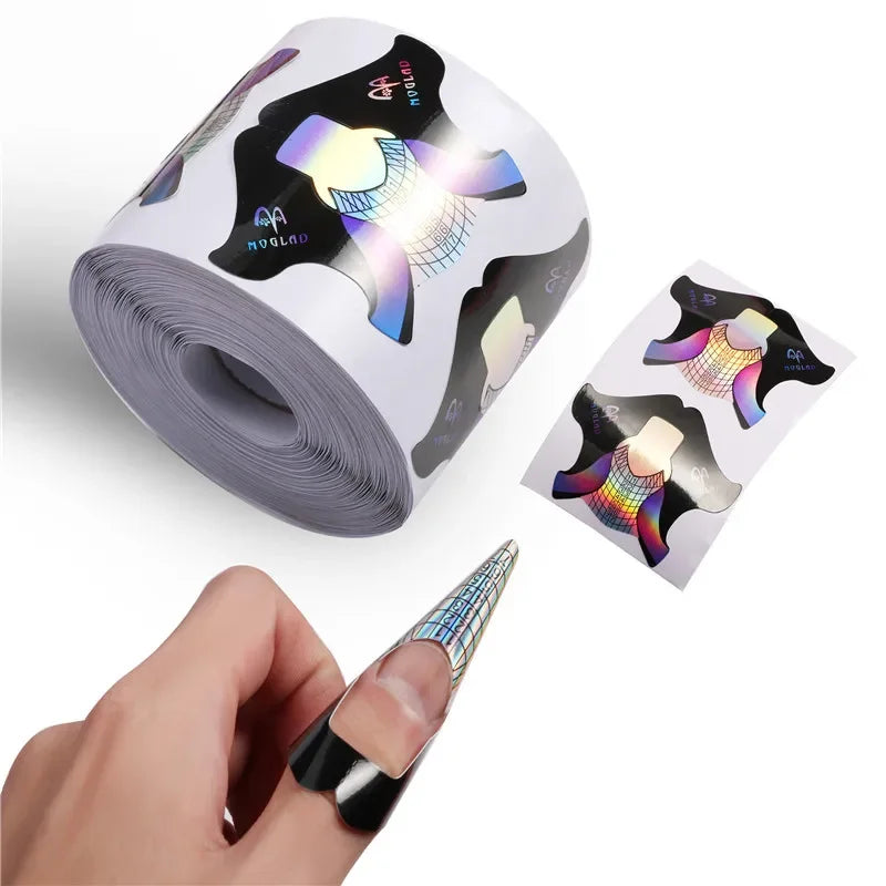 French Nail Tips Nail Sticker 100pcs