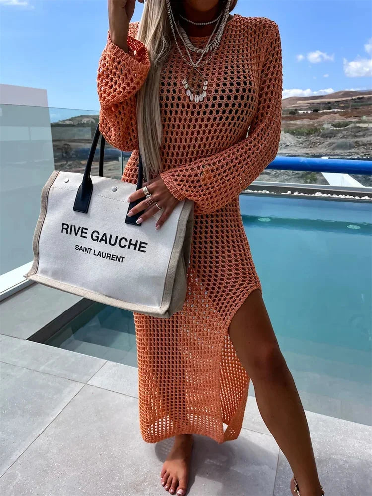 Elegant Beach Cover Up