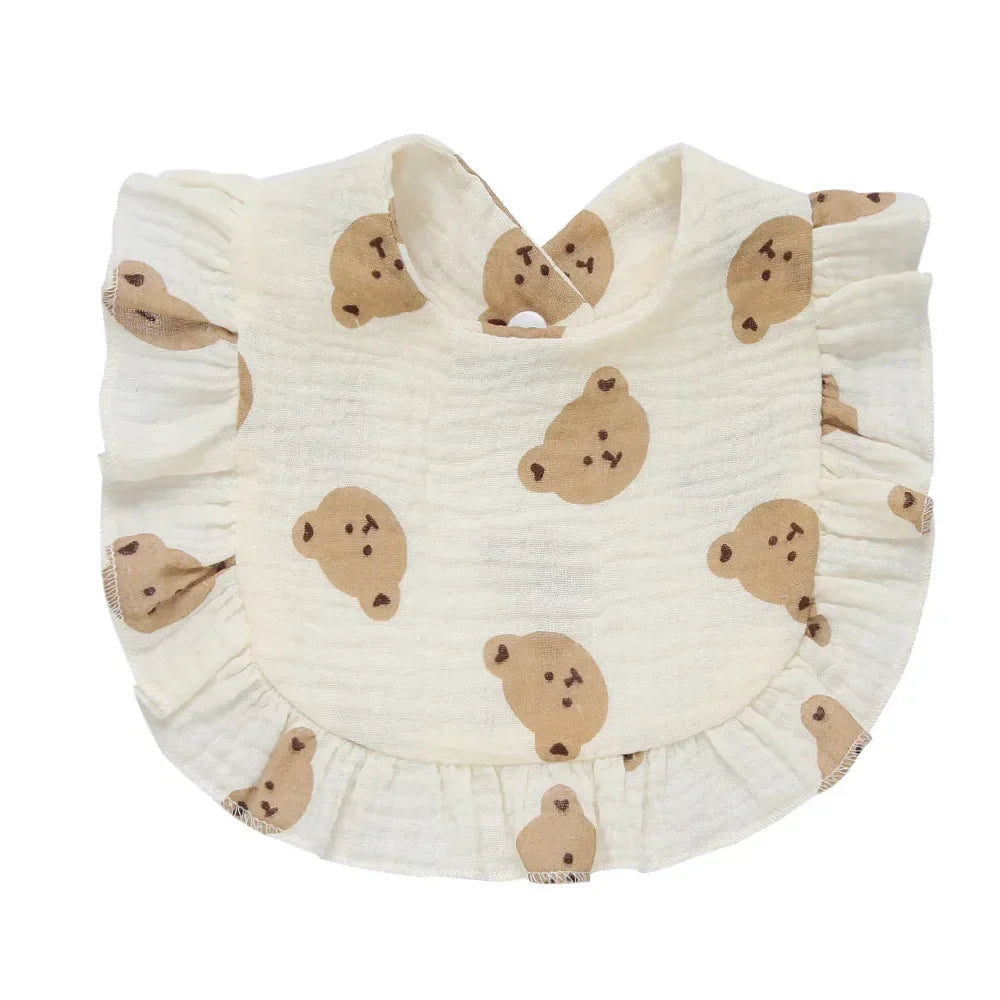 LUXBABY Newborn Bibs
