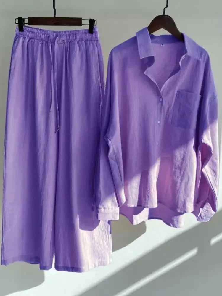 Momma Linen Pajamas