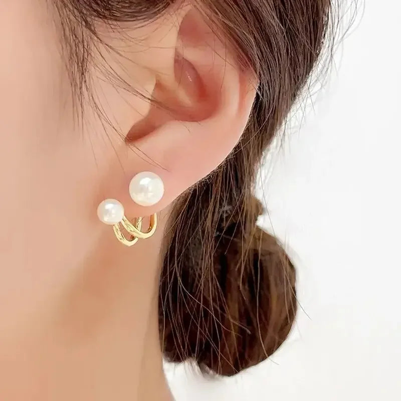 Angel Wings Stud Earrings