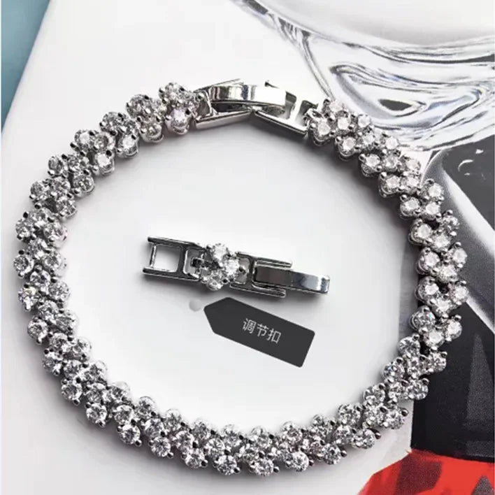 Crystal Swarovski Tennis Bracelet