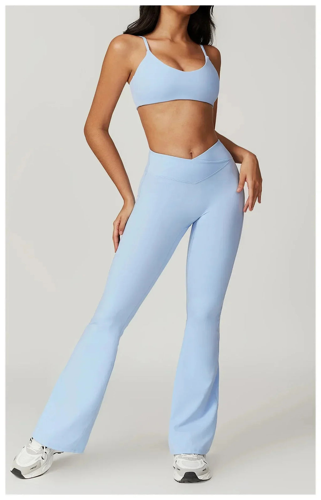 Lucid High Waist Flare Leg Yoga Set