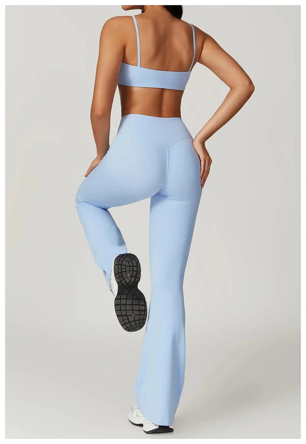Women's Wide Leg High Waist Yoga Set