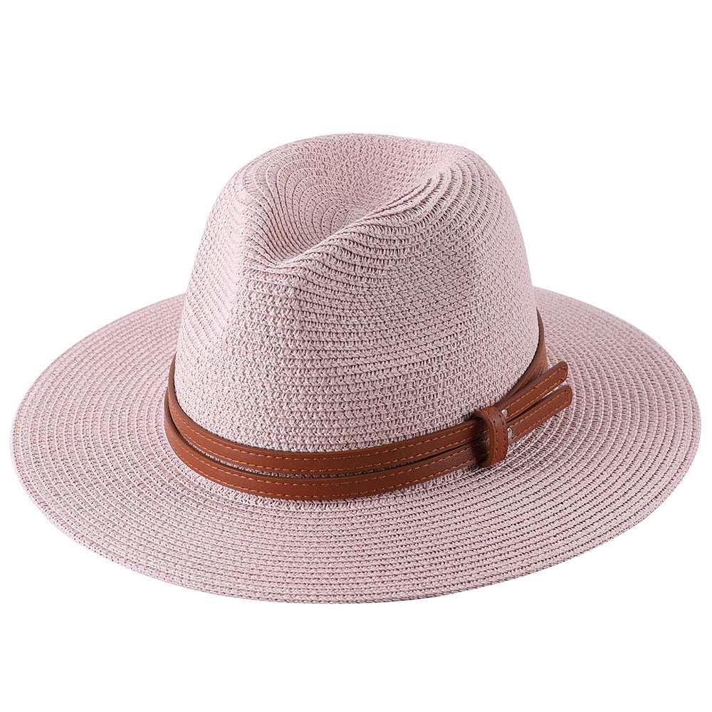 Panama Women/Men Wide Brim Beach Hat UV Protection