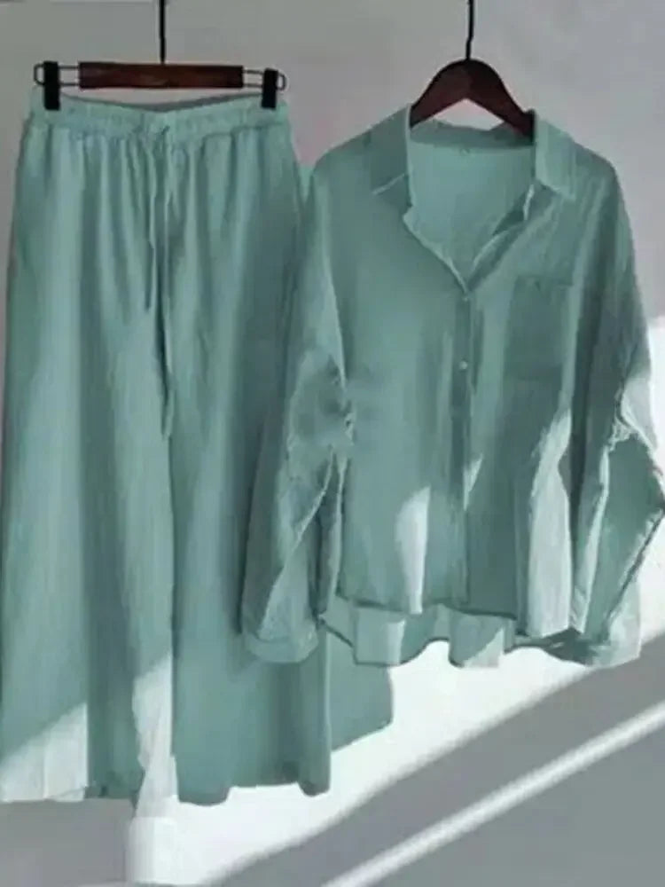 Momma Linen Pajamas