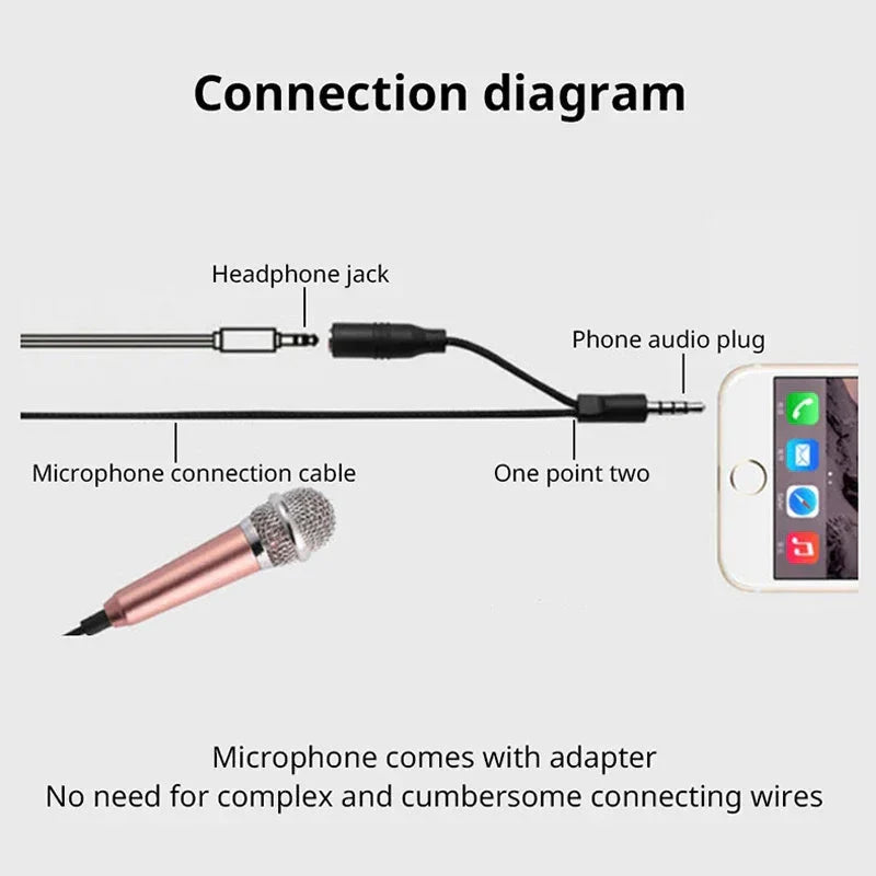 Portable Micro Studio Mic 3.5mm