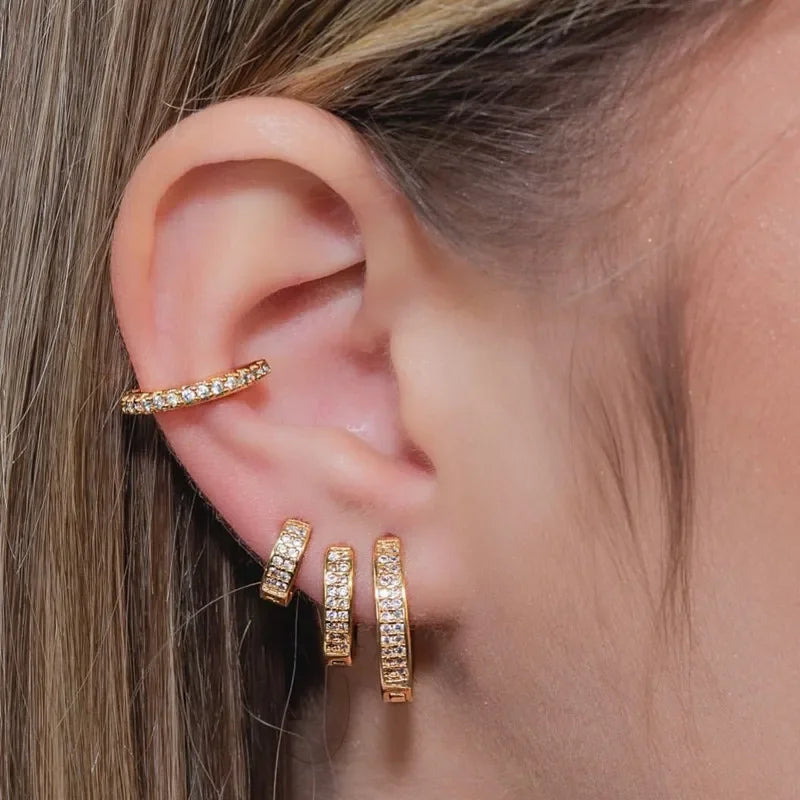 Cubic Zirconia Fashion Stud Earings (Mix and Match)