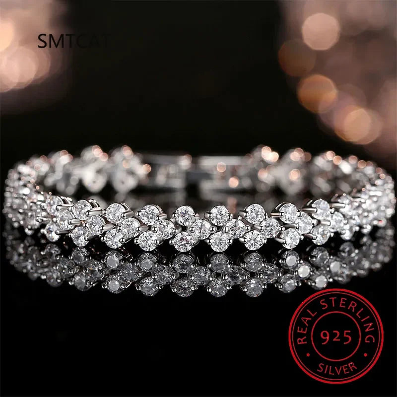 Passion Silver 925 Lab Diamond Bracelet