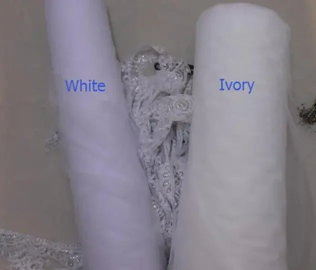 Ivory Wedding Vail