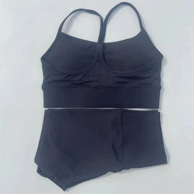 Lightweight Quick Dry Training Bra & Shorts Set