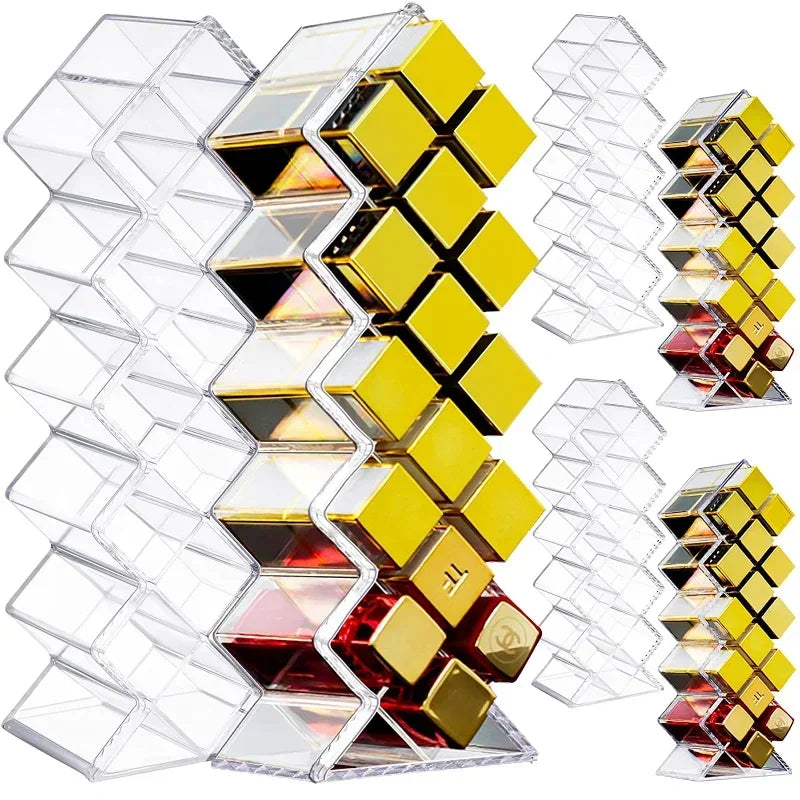 Professional Acrylic Lipstick Organizer