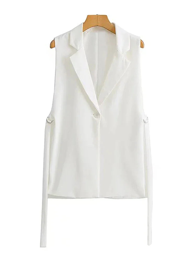 Vintage Sleeveless Chic Vest