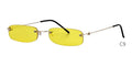 90s Designer Narrow Frameless Tint Sun Glasses Shades SP40