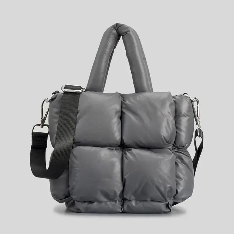 Large Tote Padded Handbag
