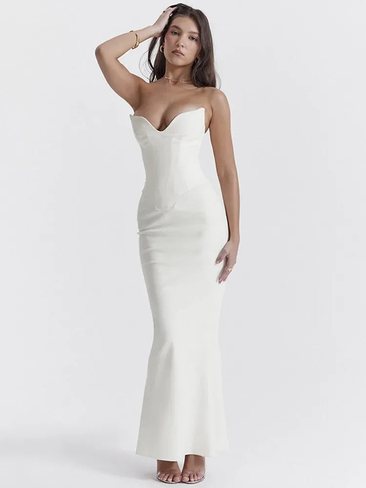 Charlie Strapless Maxi Dress