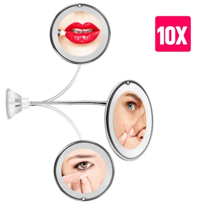 Makeup Mirror 10x Magnifying With Light