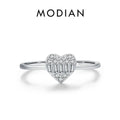 Solid 925 Sterling Silver CZ Ring