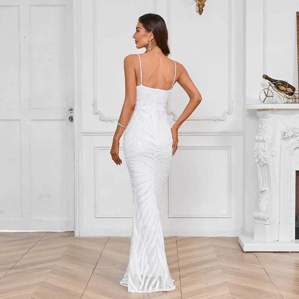 Destiny Sequin Maxi Dress
