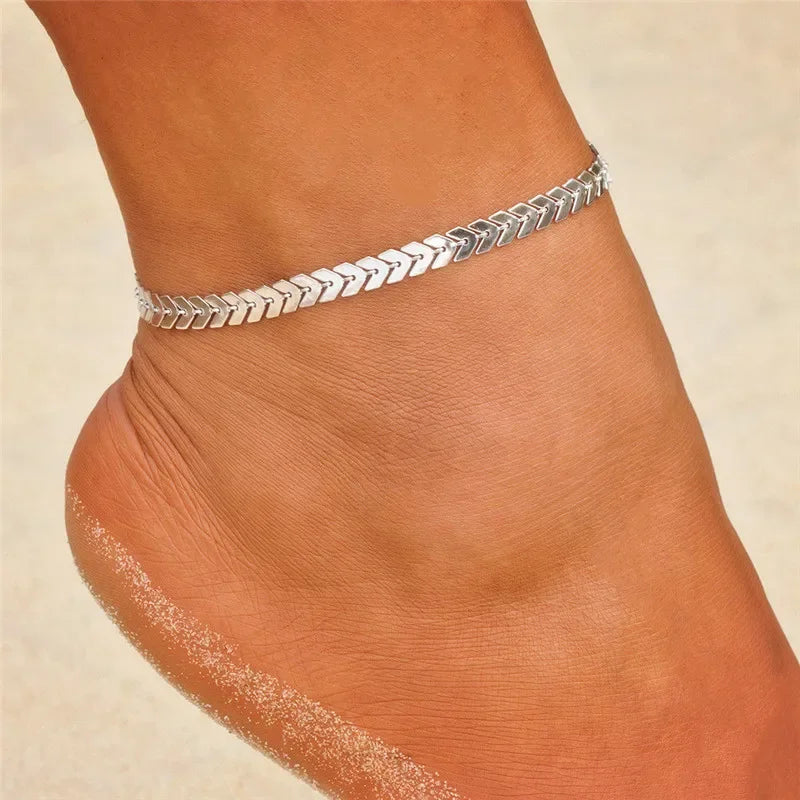 Boho Charm Anklet Chain