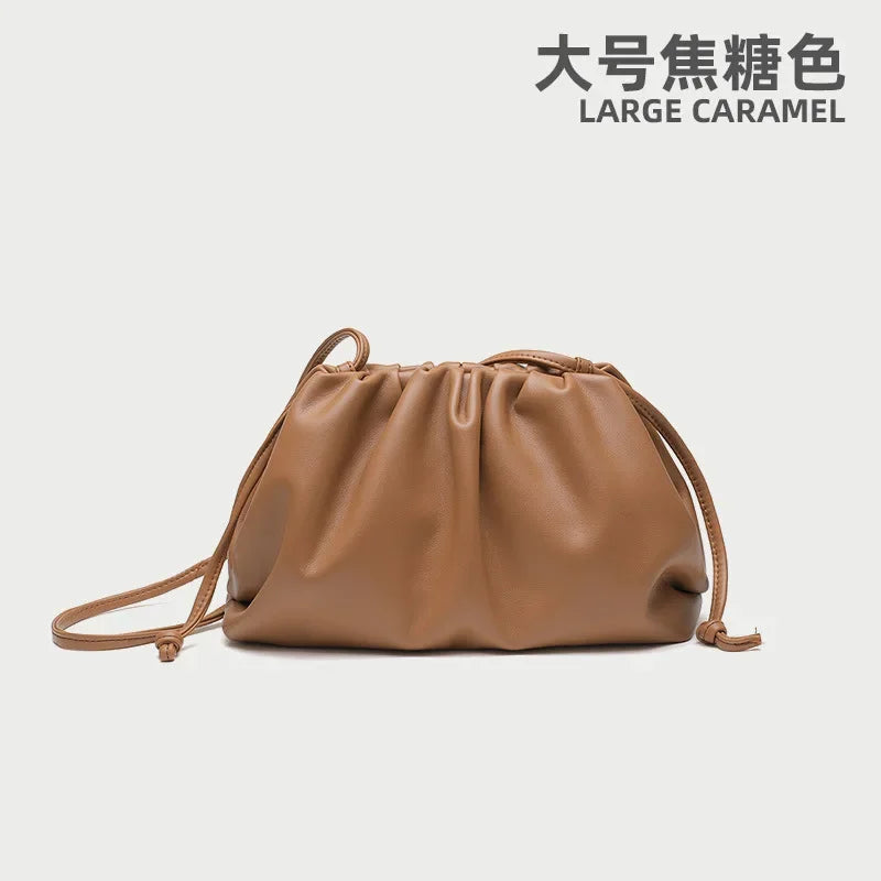 Designer Faux Leather Small Crossbody Bag