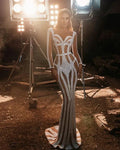 Mermaid Long Sleeved Sequin Cocktail Party Prom Dress
