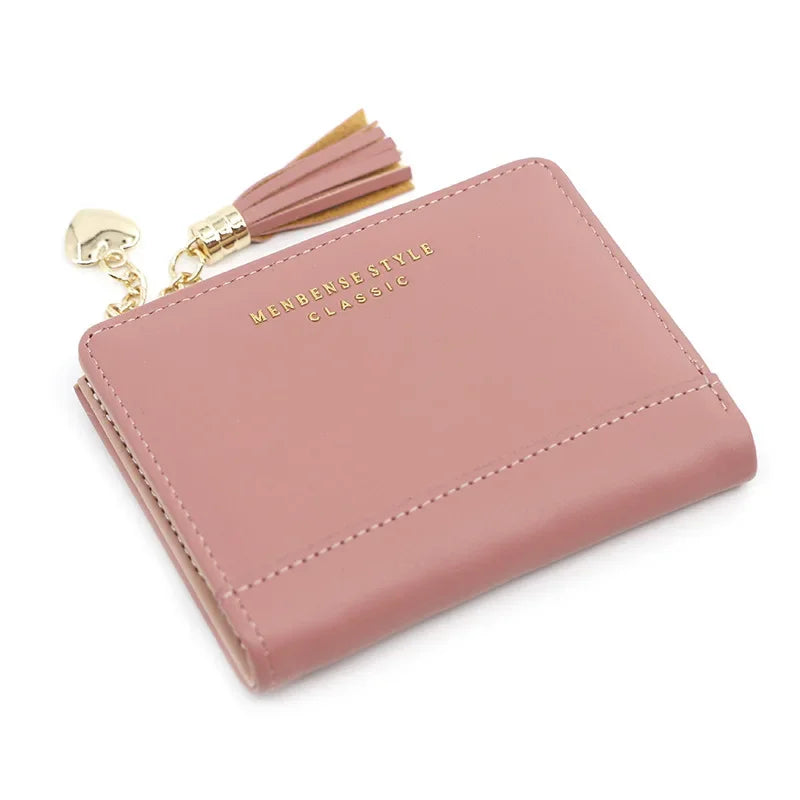Women's Wallet Short Women Coin Purse Fashion Wallets For Woman Card Holder Small Ladies Wallet Female Hasp Mini Clutch For Girl