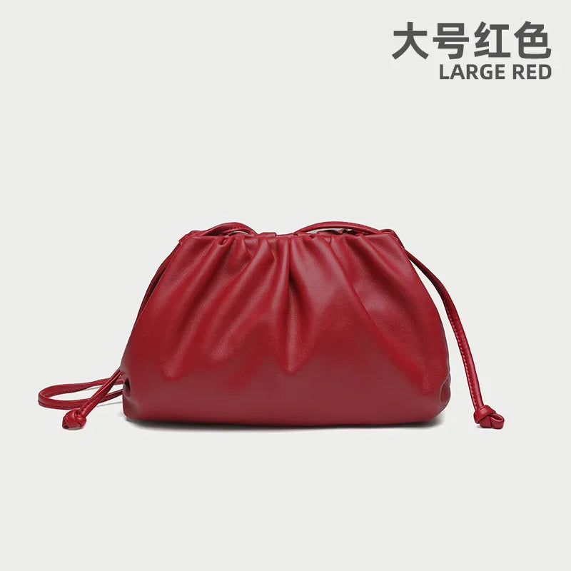 Designer Faux Leather Small Crossbody Bag