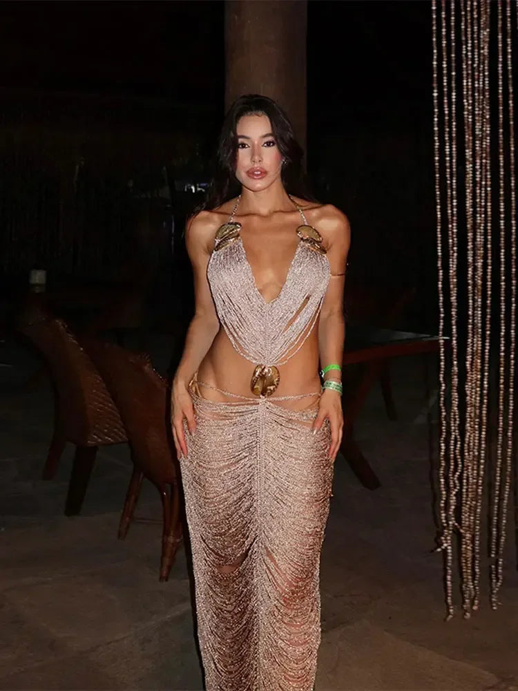 Fantasy Maxi Resort Dress