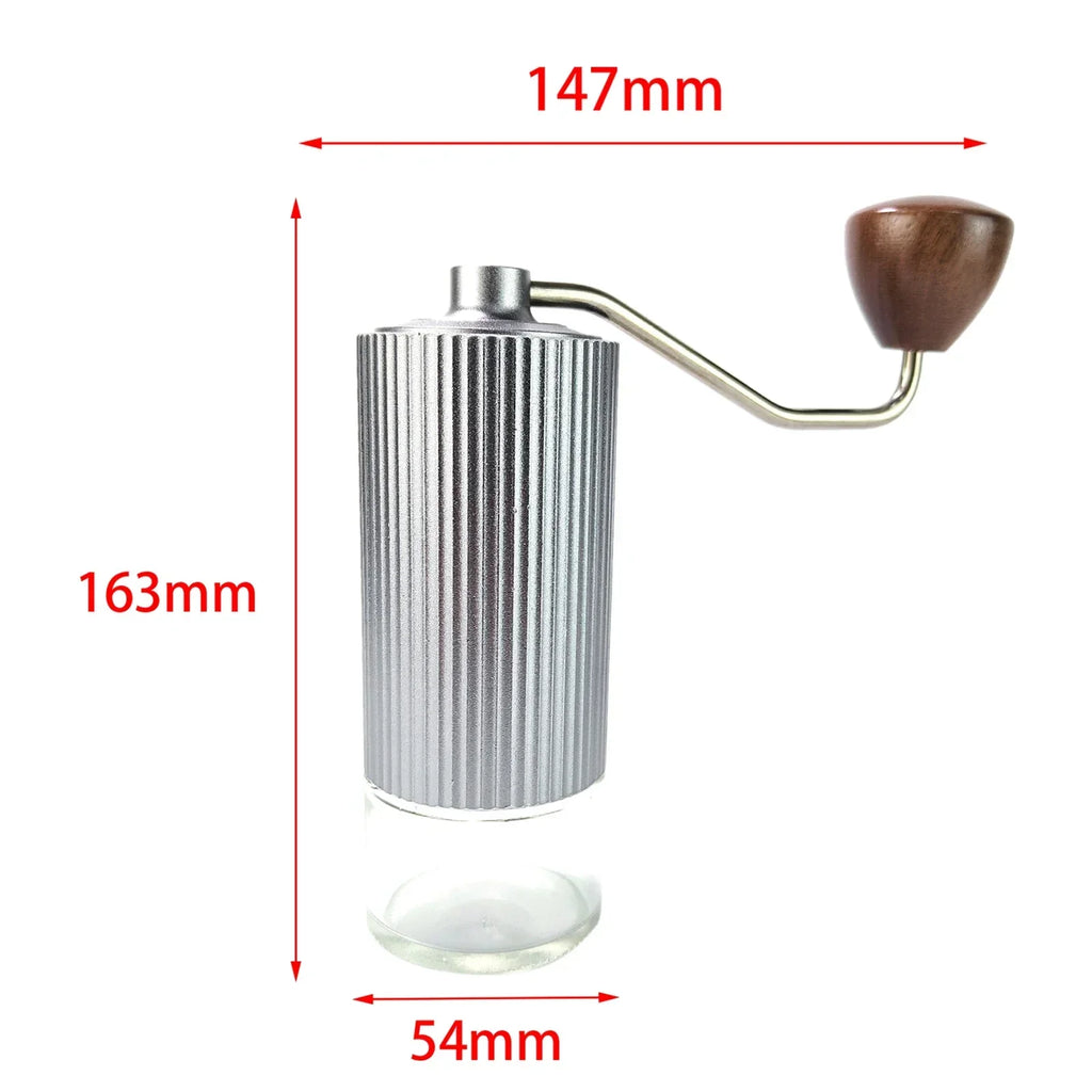 Mini Manual Coffee Bean Hand Grinder Machine Stainless Steel Burr Aeropress Drip Coffee Espresso French Press Turki Kitchen Tool