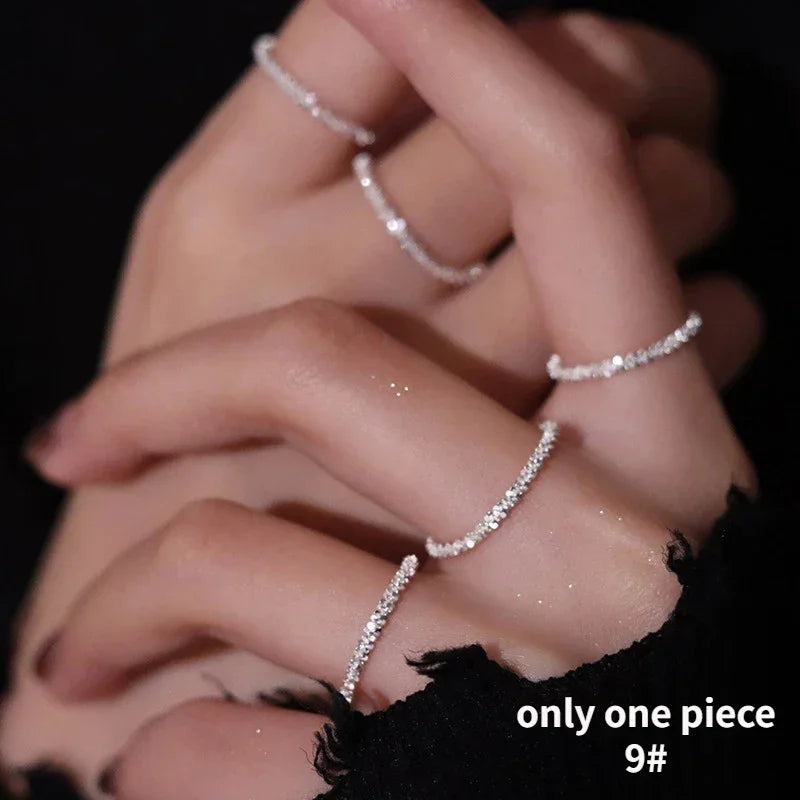 Genuine  Italian S925 Sterling Silver Necklace Sparkling Clavicle Chain Sweater Chain High Jewelry for Woman Fine Jewelry Gifts