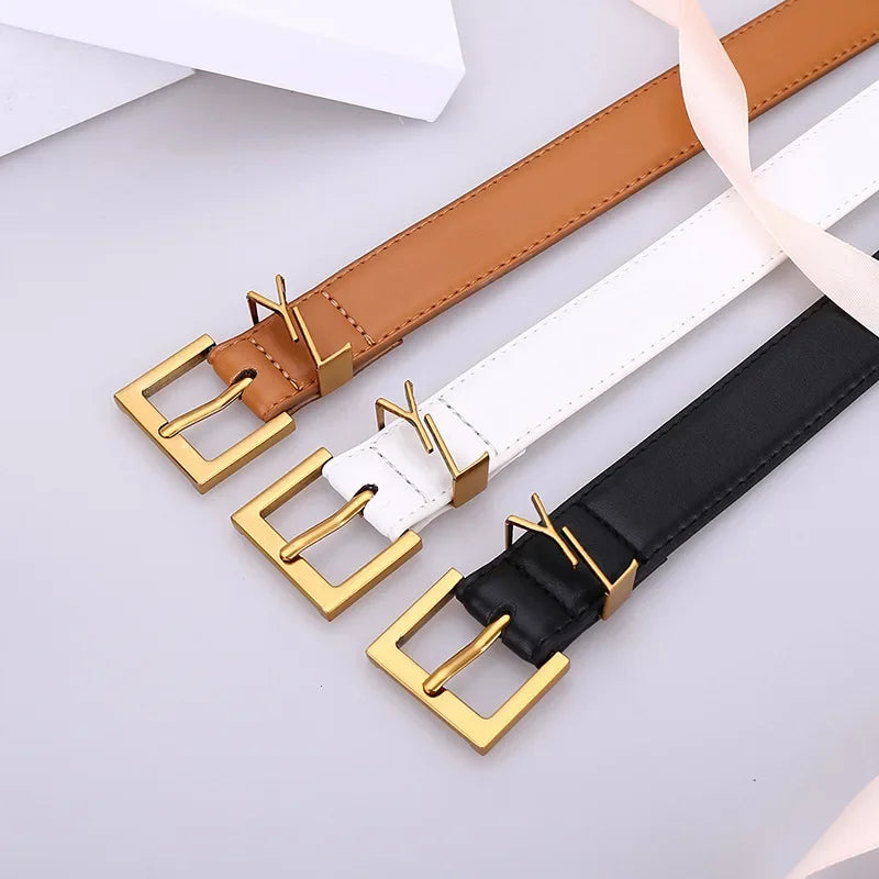 Women's Lux Genuine Leather Belt