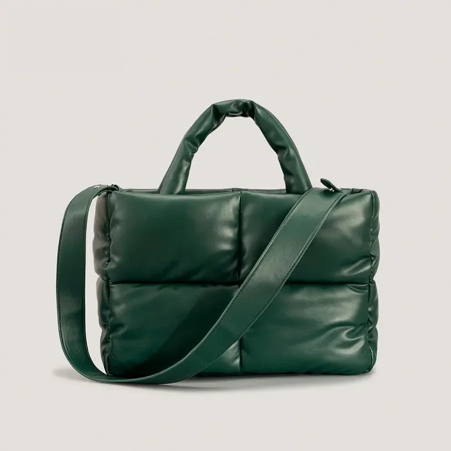 Large Tote Padded Handbag