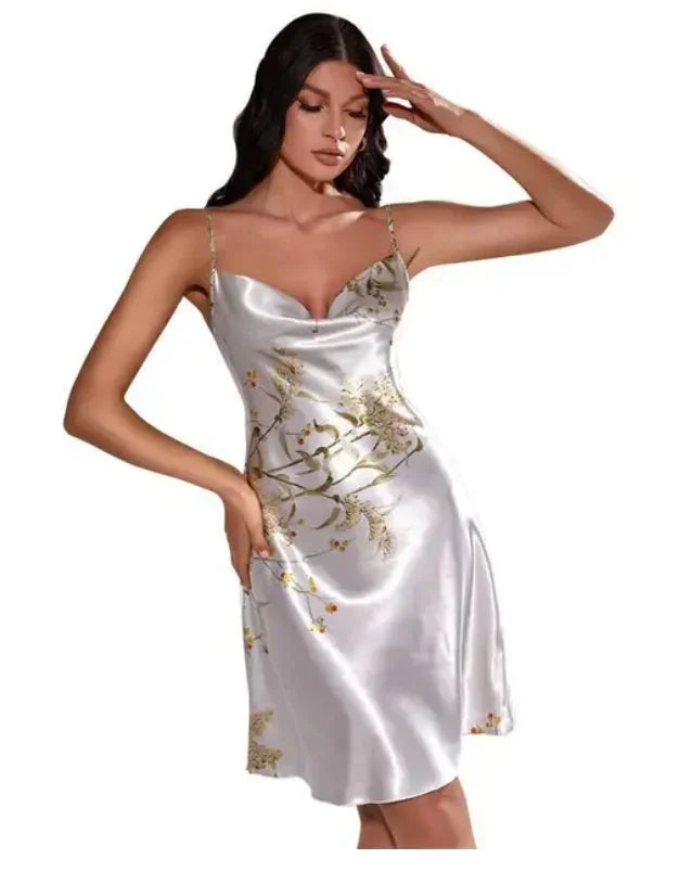 Dynasty Satin Kimono Loungewear