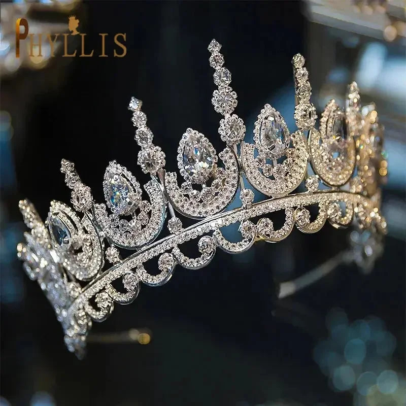 Bridal Headwear Crystal Crown
