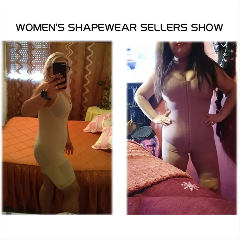 High Compression Fajas Colombiana Short Girdles With Brooches Bust For Daily And Post-Surgical Use Slimming Sheath Belly Women