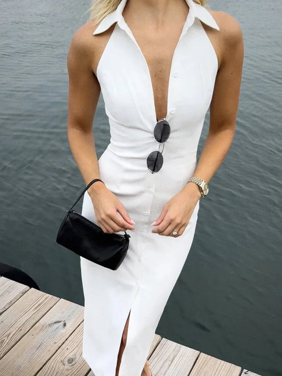 Sasha Summer Slim Fit Maxi Dress