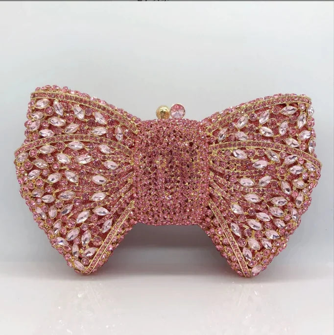 Luxury Bow Evening Clutch