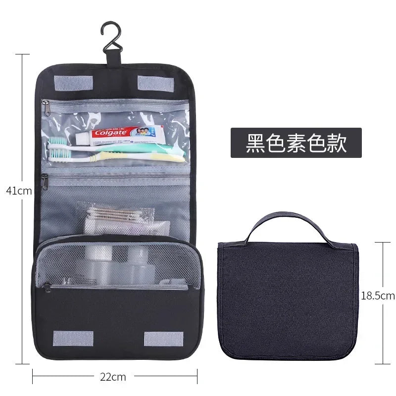 Travel Foldable Toilet Storage Bag Waterproof Hanging Makeup Bags Women Portable Cosmetic Storage Bag Travel Essential wash bag