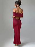 Unforgettable Low Back Maxi Dress